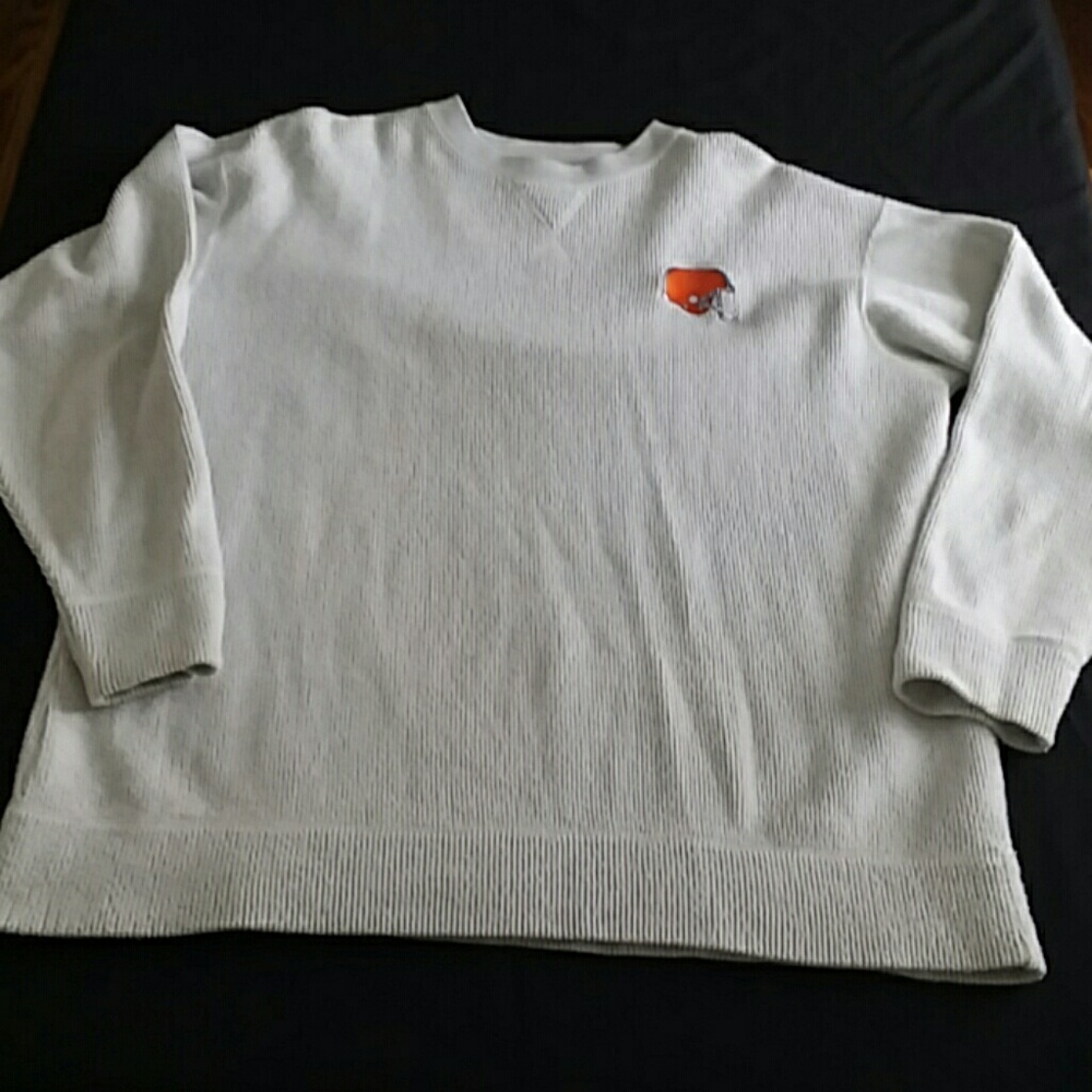 Vtg Pro Edge Cleveland Browns Sweatshirt Thermal